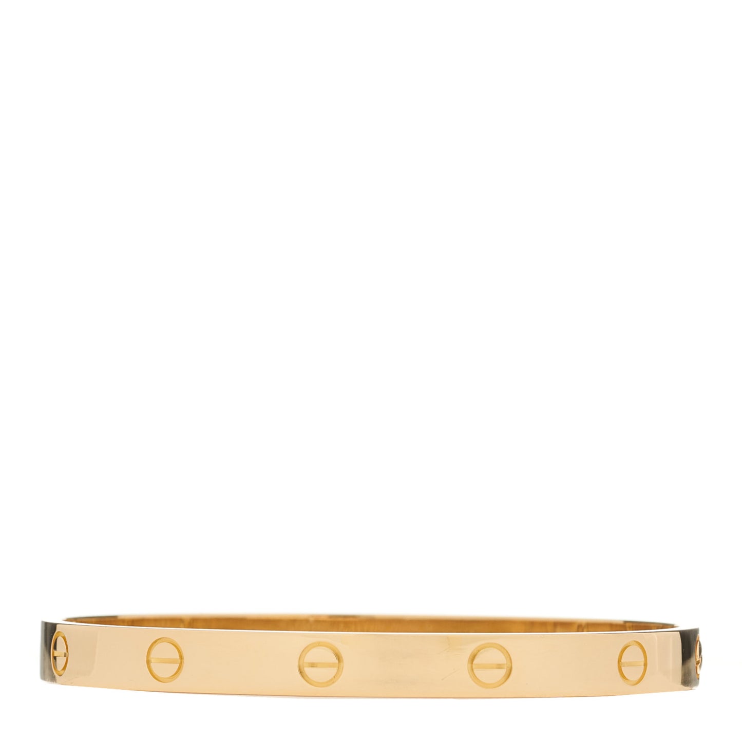 18K Yellow Gold LOVE Bracelet 19