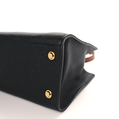 Louis Vuitton Calfskin City Steamer EW Black Gold 8 of 8