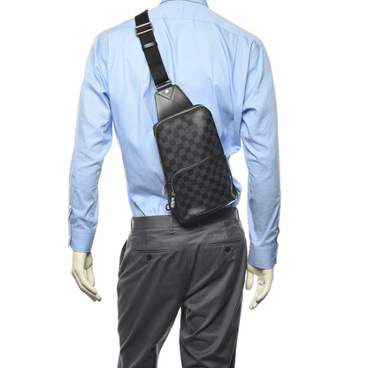 Louis Vuitton Damier Graphite Avenue Sling Backpack 2 of 10
