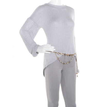 Chanel Pearl N°5 Chain Link CC Belt Gold 2 of 5