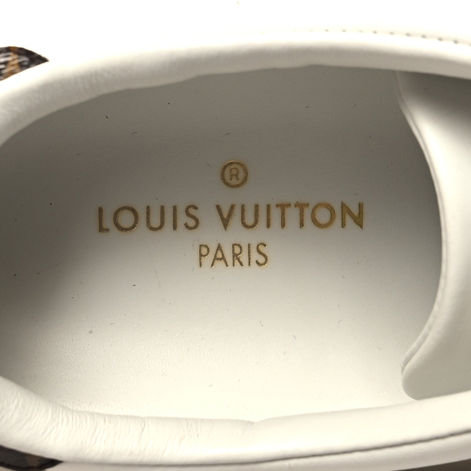 Louis Vuitton Calfskin Monogram Frontrow Sneakers 36 White 8 of 9