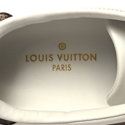 Louis Vuitton Calfskin Monogram Frontrow Sneakers 36 White 8 of 9