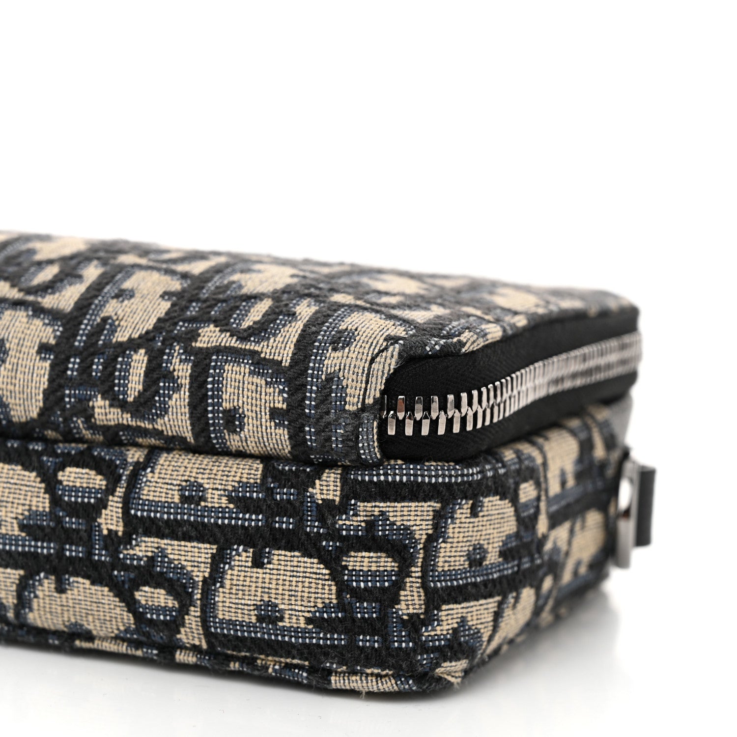 Christian Dior Oblique Pouch Navy Blue 11 of 11
