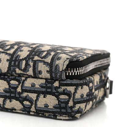 Christian Dior Oblique Pouch Navy Blue 11 of 11