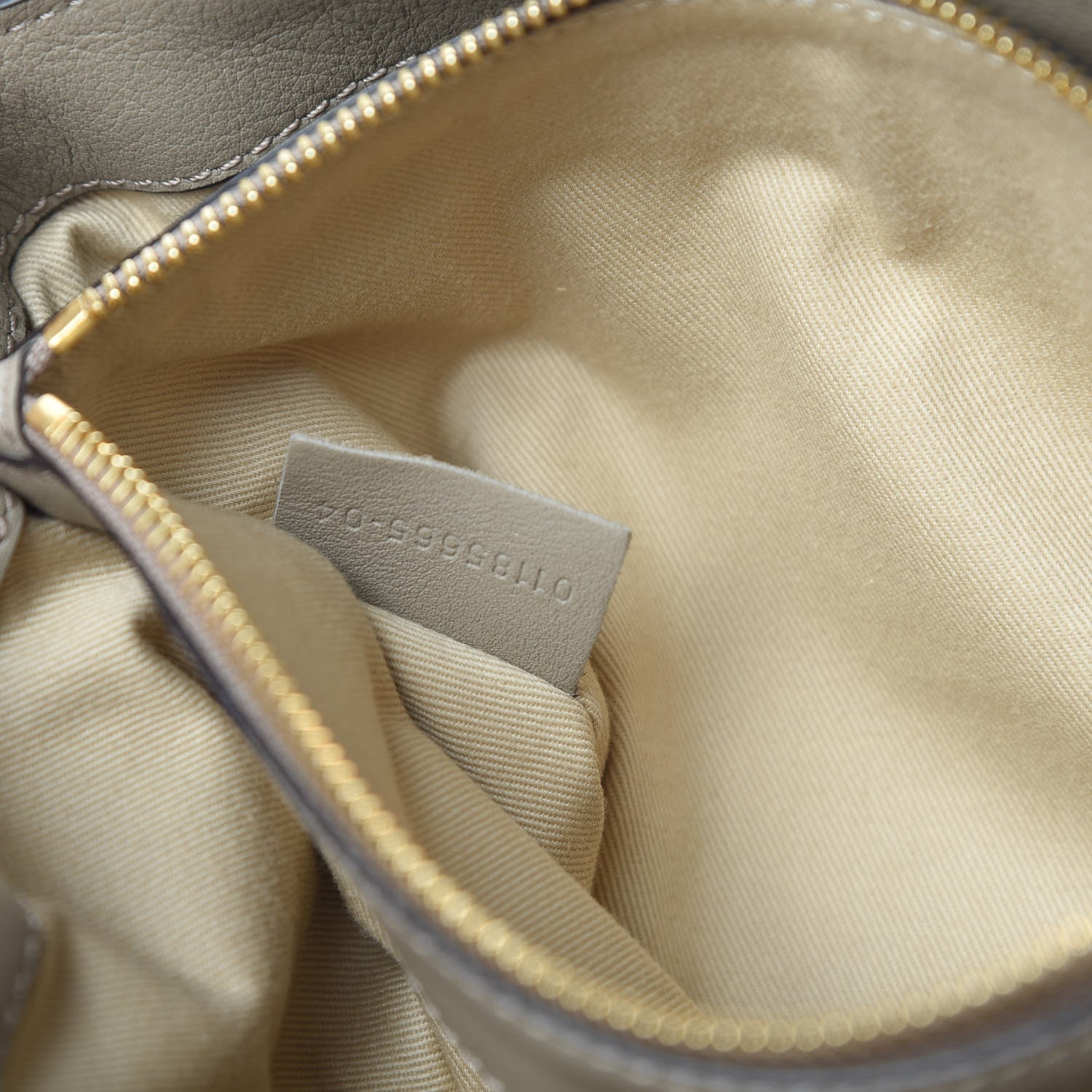 Chloe Calfskin Small Faye Day Shoulder Bag Motty Grey 8 of 16