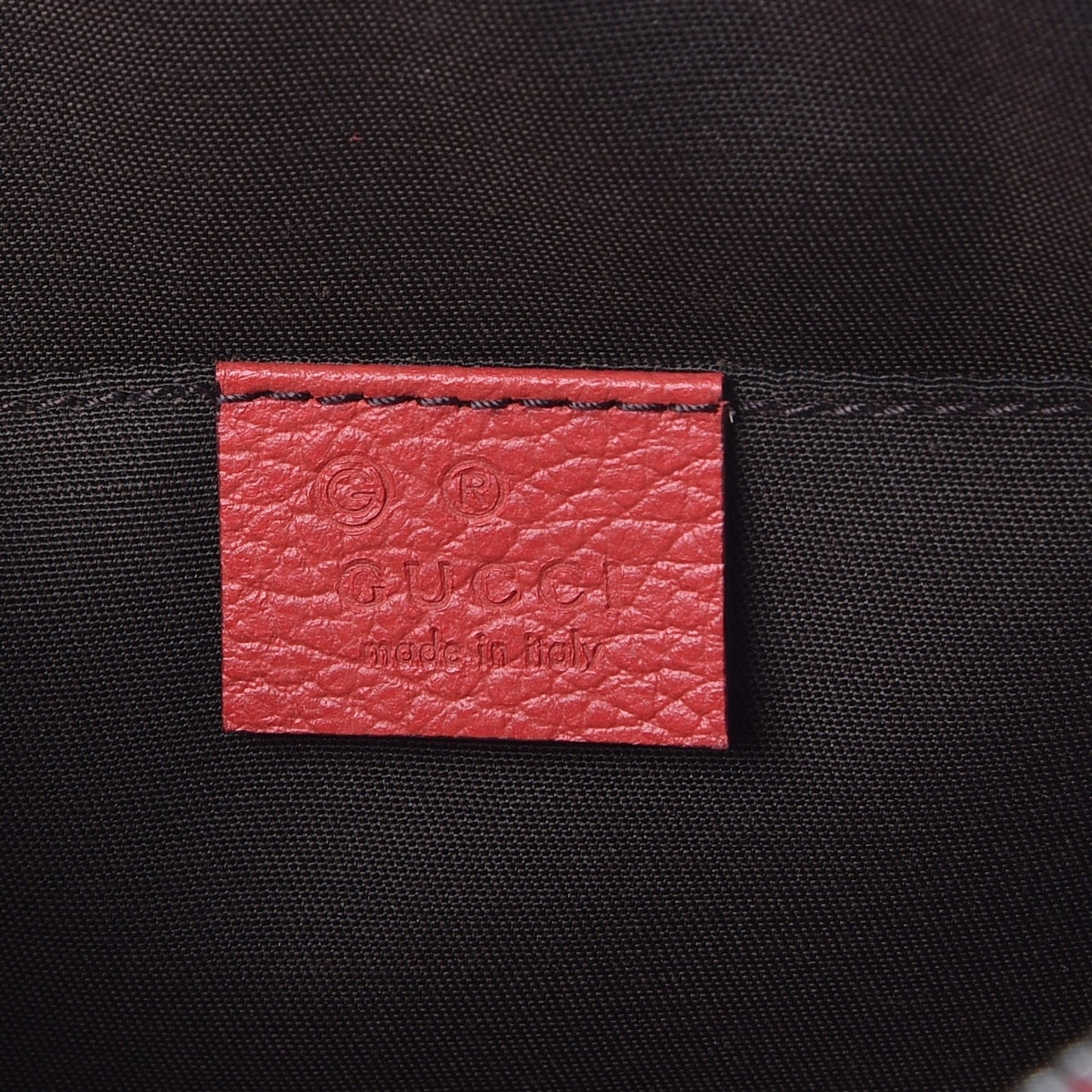 Calfskin Mini Dome Bag Sporting Red