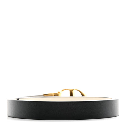 Christian Dior Calfskin 30 Montaigne Reversible Belt 70 28 Black Multicolor 2 of 6