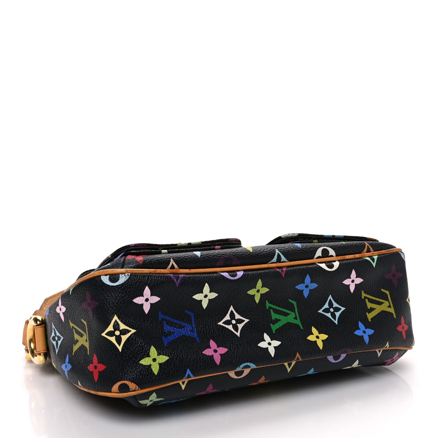 Louis Vuitton Monogram Multicolor Lodge PM Black 4 of 11