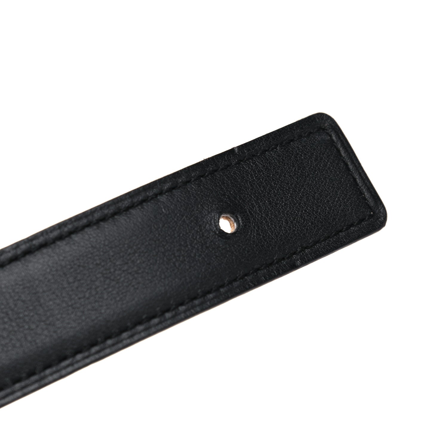 Hermes Swift Togo 32mm Guilloche H Belt 80 Black Gold 6 of 7