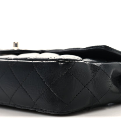 Chanel Lambskin Quilted East West Flap Black 10 of 10