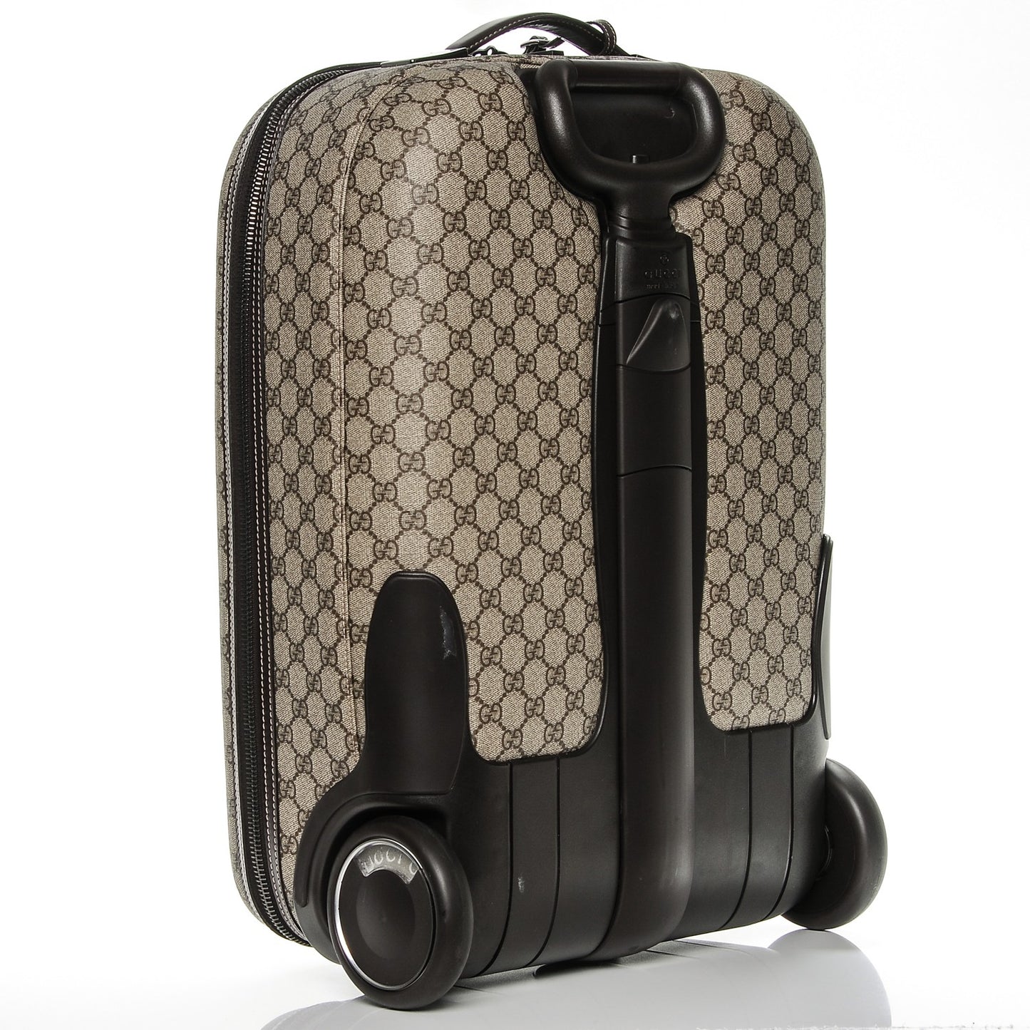 GG Plus Monogram Small Interlocking G Trolley Brown