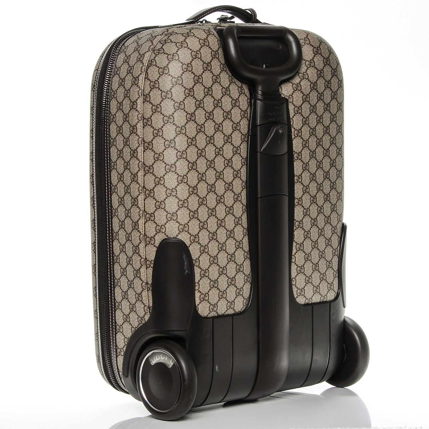 Gucci GG Plus Monogram Small Interlocking G Trolley Brown 3 of 18