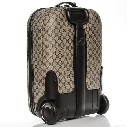 Gucci GG Plus Monogram Small Interlocking G Trolley Brown 3 of 18