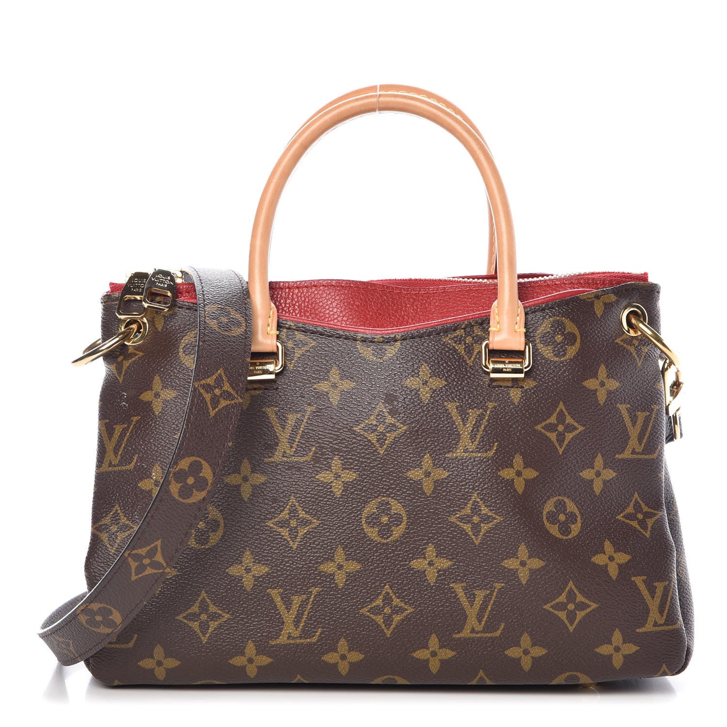 Monogram Pallas BB Cherry