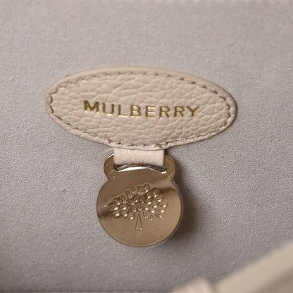 Mulberry Small Classic Grain Bayswater Buttercream 6 of 9