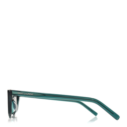 Saint Laurent Acetate Cat Eye Sunglasses SL277 Green 3 of 7