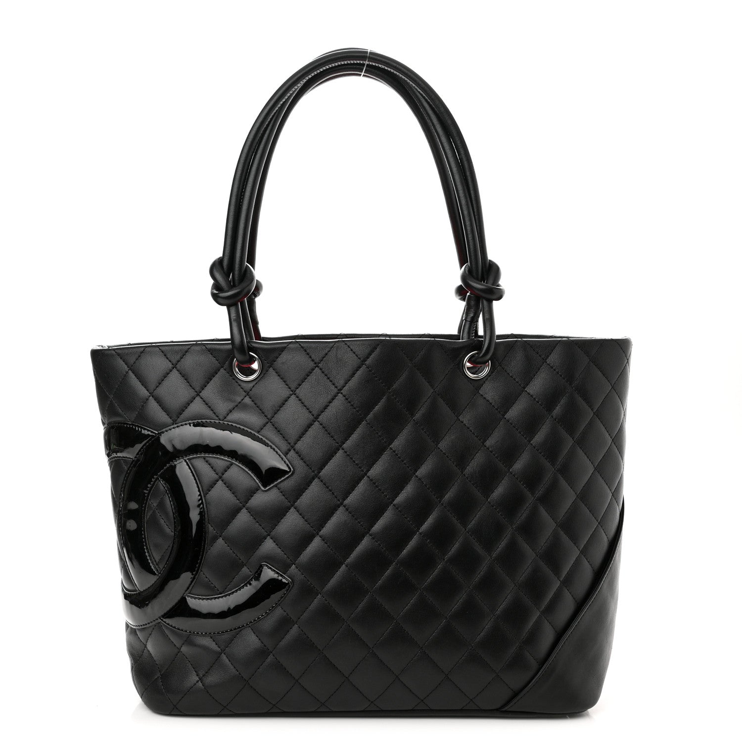 Chanel Calfskin Quilted Large Cambon Tote Black 1 of 10