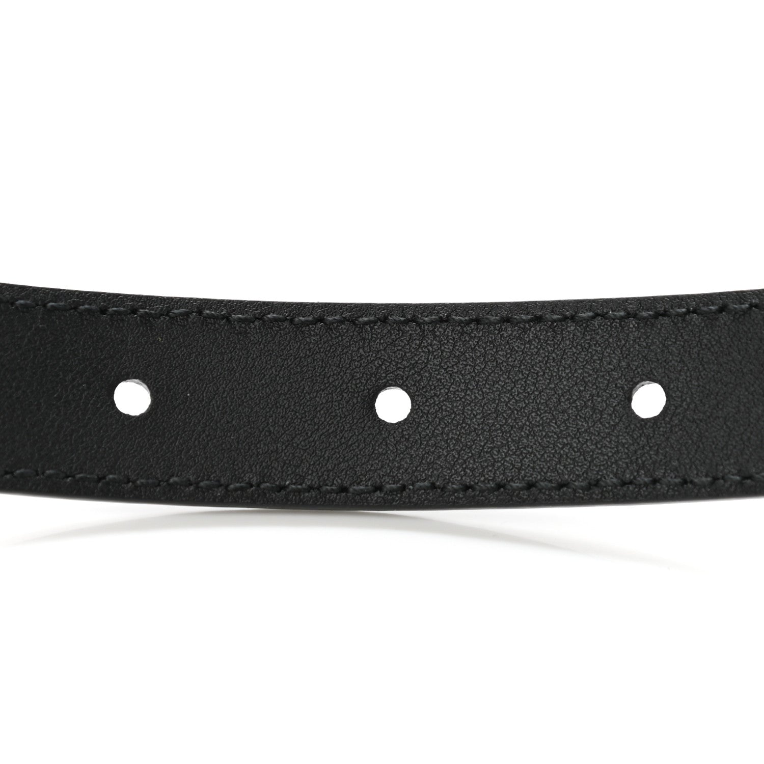 Gucci Calfskin Queen Margaret Bee Belt 75 30 Black 4 of 6