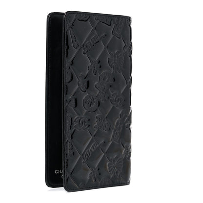 Chanel Patent Calfskin Lucky Symbols Agenda Cover Black 3 of 14
