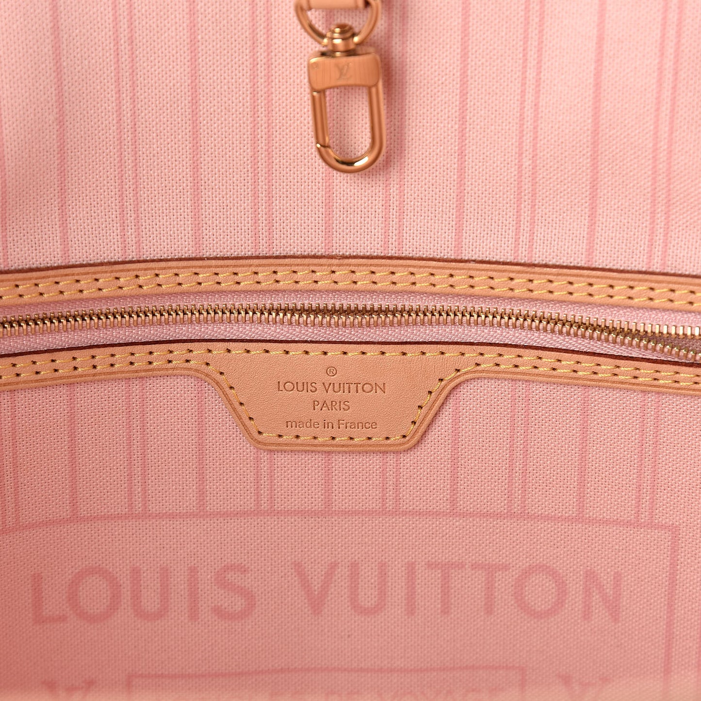 Damier Azur Neo Neverfull MM Rose Ballerine