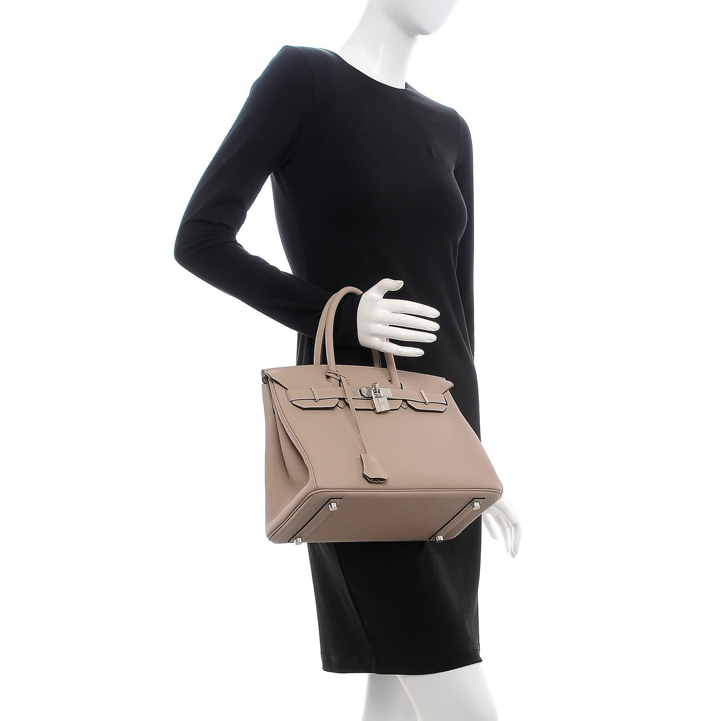 Togo Birkin 30 Gris Tourterelle