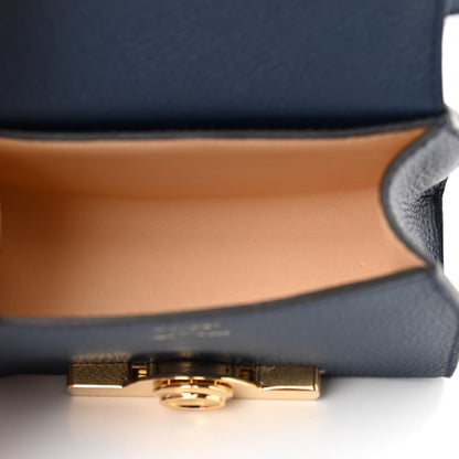 Moynat Taurillon Blush Rejane Nano Ocean 4 of 8