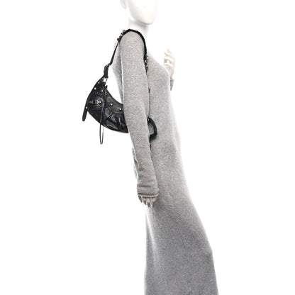 Balenciaga Agneau Arena Le Cagole Shoulder Bag XS Black 2 of 11
