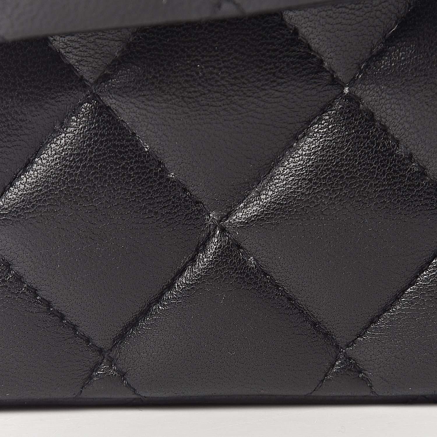 Chanel Lambskin Quilted Medium Double Flap Black 18 of 25