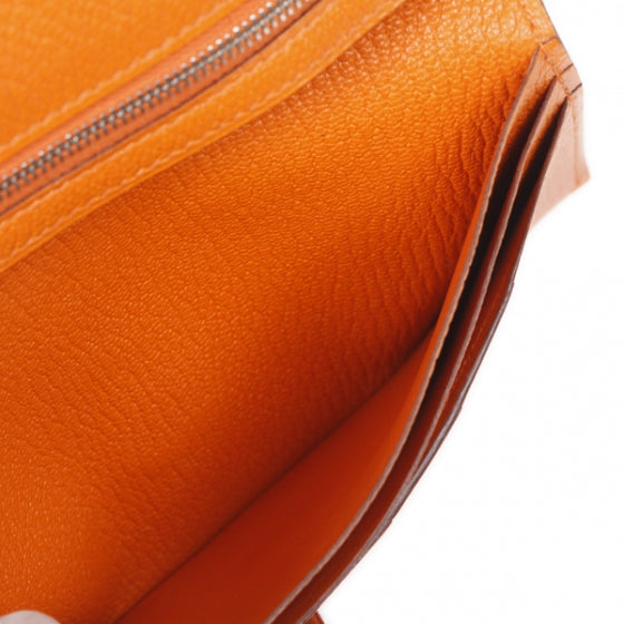 Chevre Mysore Bearn Wallet Orange