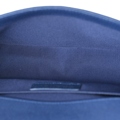 Chanel Caviar Quilted Medium Boy Flap Dark Blue 5 of 10