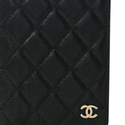 Chanel Caviar Quilted Medium Agenda Cover Black 8 of 11