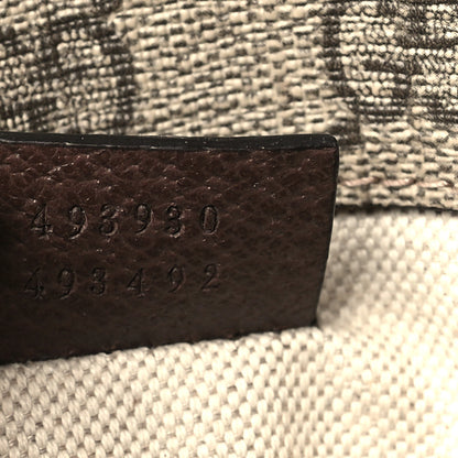 Gucci GG Supreme Monogram Neo Vintage Web Belt Bag Brown 7 of 9