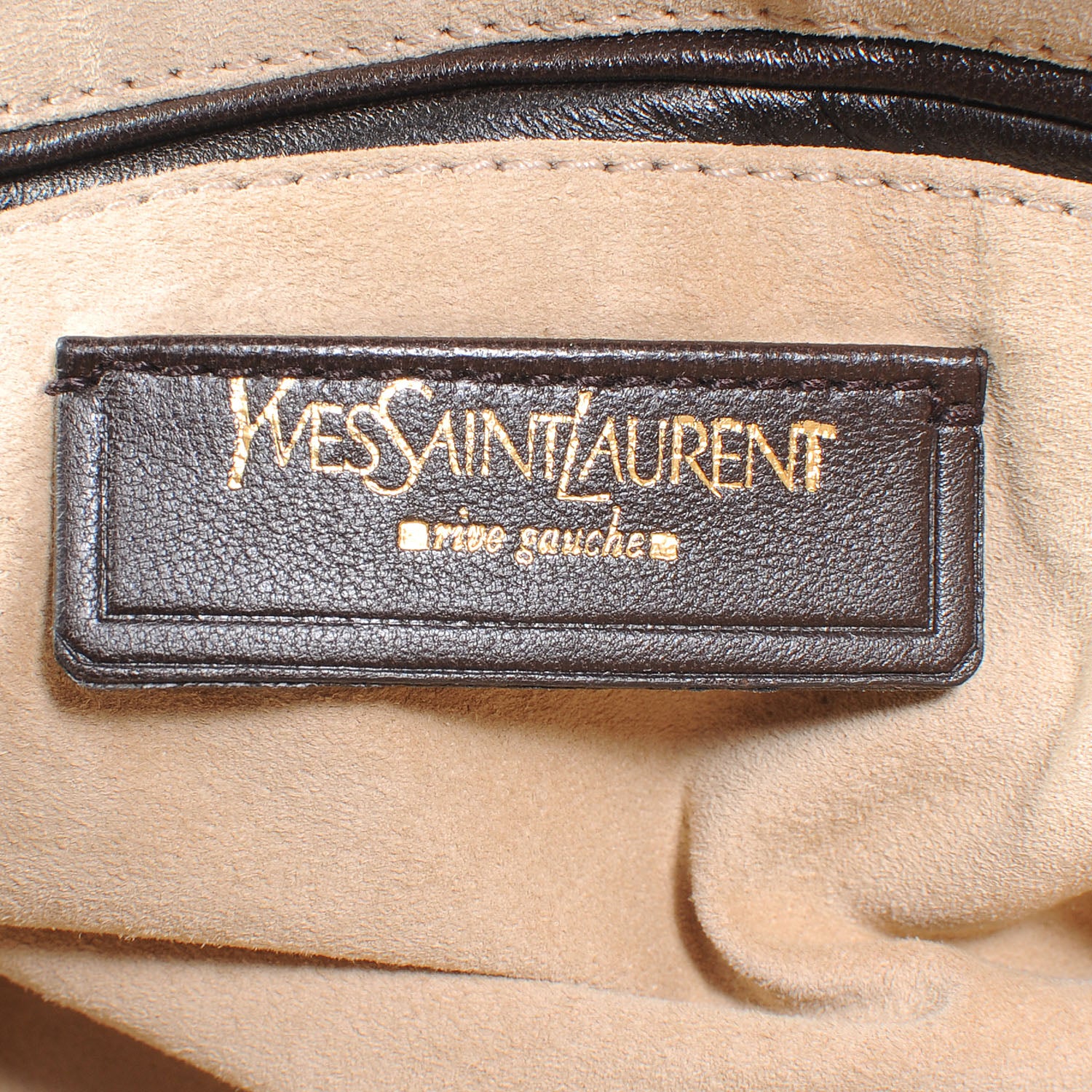 Saint Laurent Large Downtown Tote Camel 6 of 7