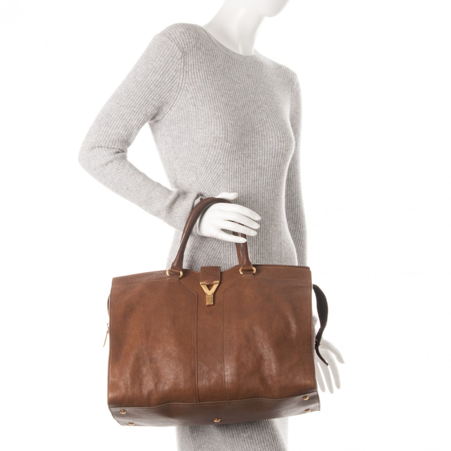 Sheepskin Large Cabas ChYc Biscuit