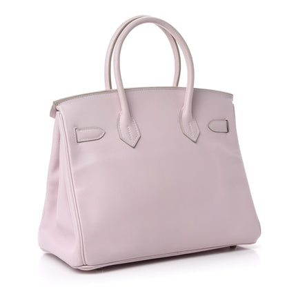 Hermes Swift Birkin 30 Rose Dragee 3 of 12