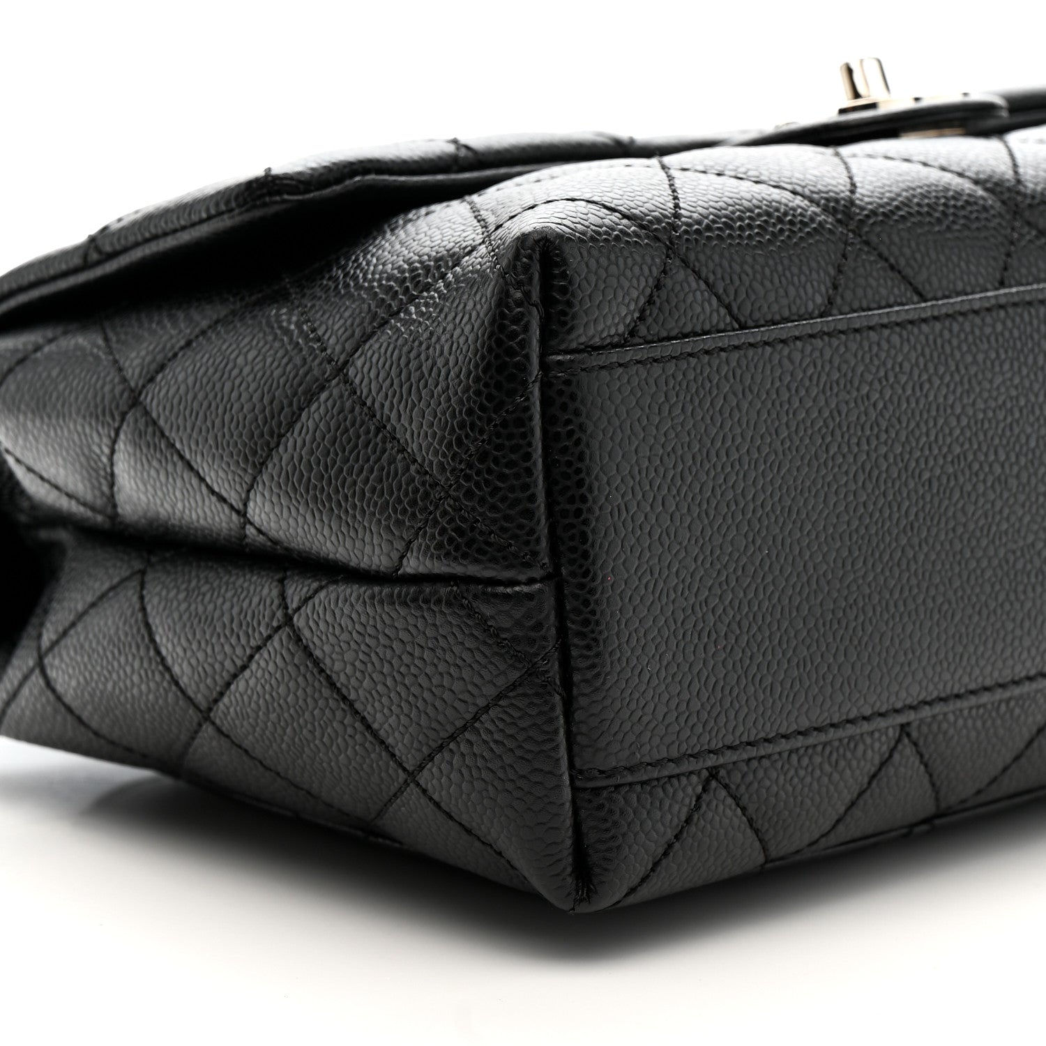 Chanel Caviar Quilted Medium Kelly Flap Bag Black 9 of 11