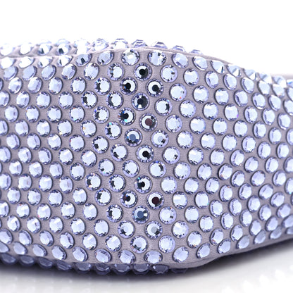 Prada Satin Crystal Mini Re-Edition 2000 Bag Glicine 9 of 10