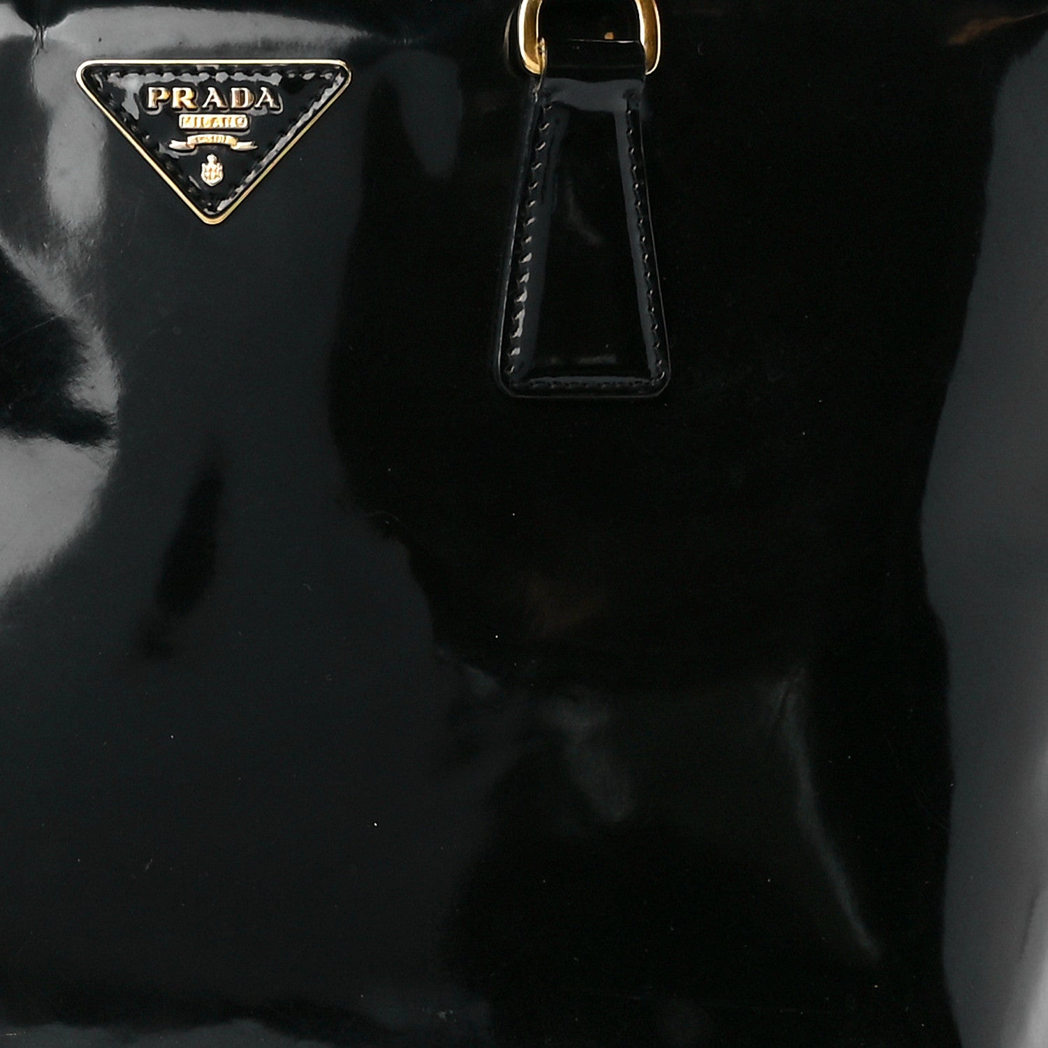 Prada Spazzolato Large Galleria Double Zip Tote Black 9 of 12