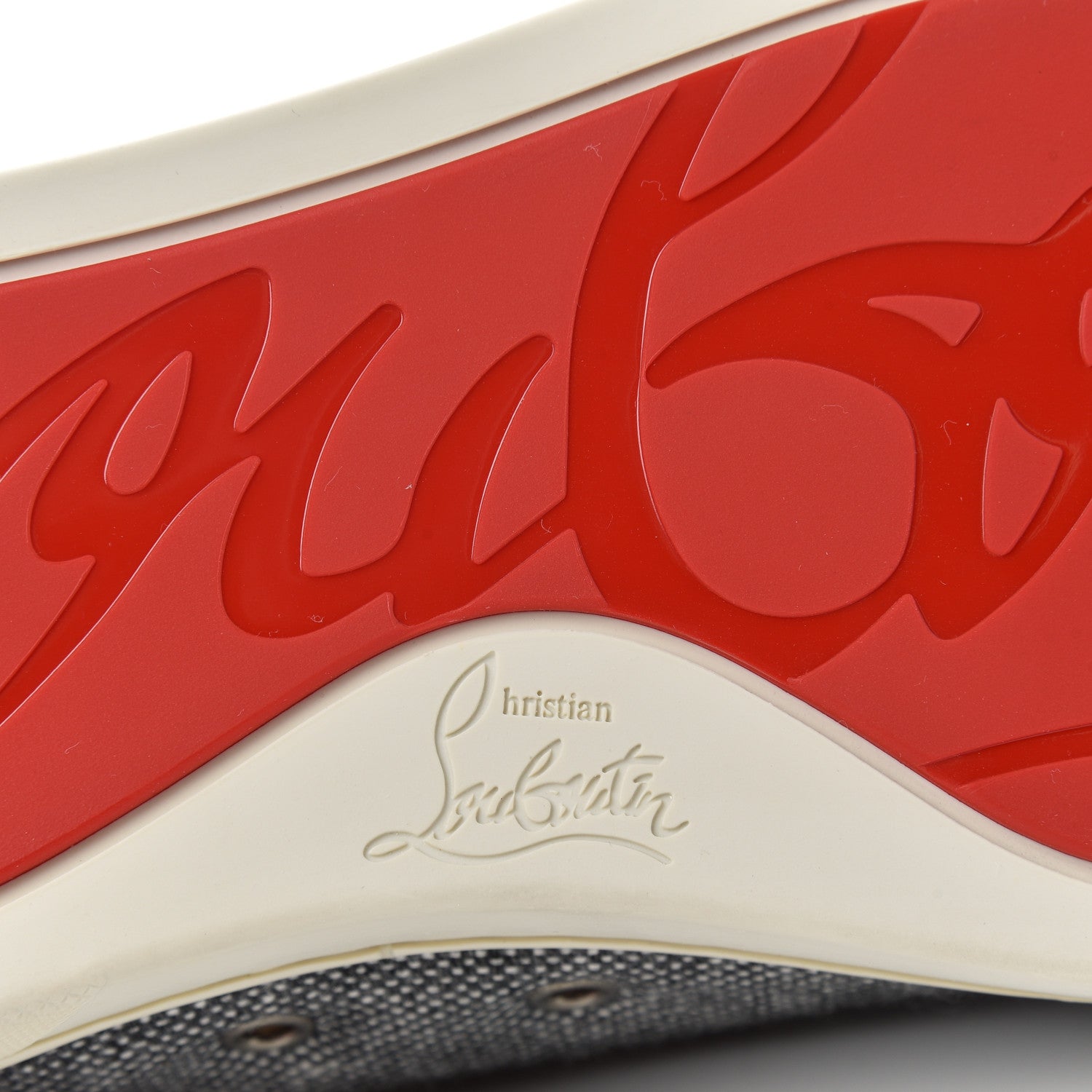 Christian Louboutin Calfskin Veau Velours Lisse Mens Louis Junior Flat Sneakers 42.5 Tsar 9 of 12