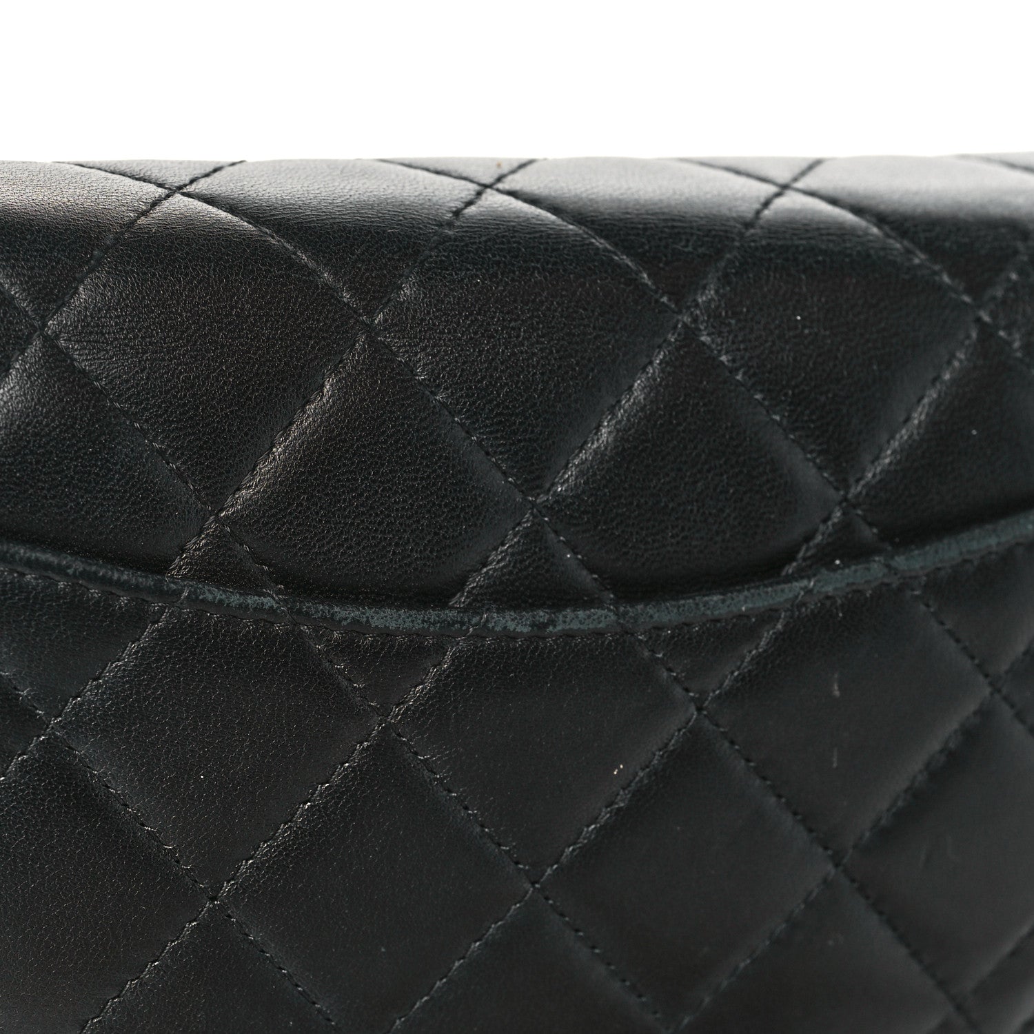 Chanel Lambskin Quilted Wallet On Chain WOC Black 20 of 20