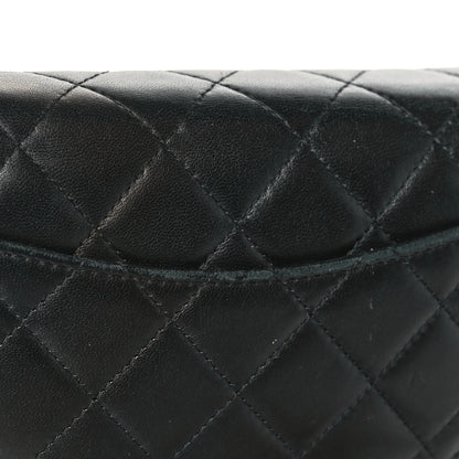 Chanel Lambskin Quilted Wallet On Chain WOC Black 20 of 20