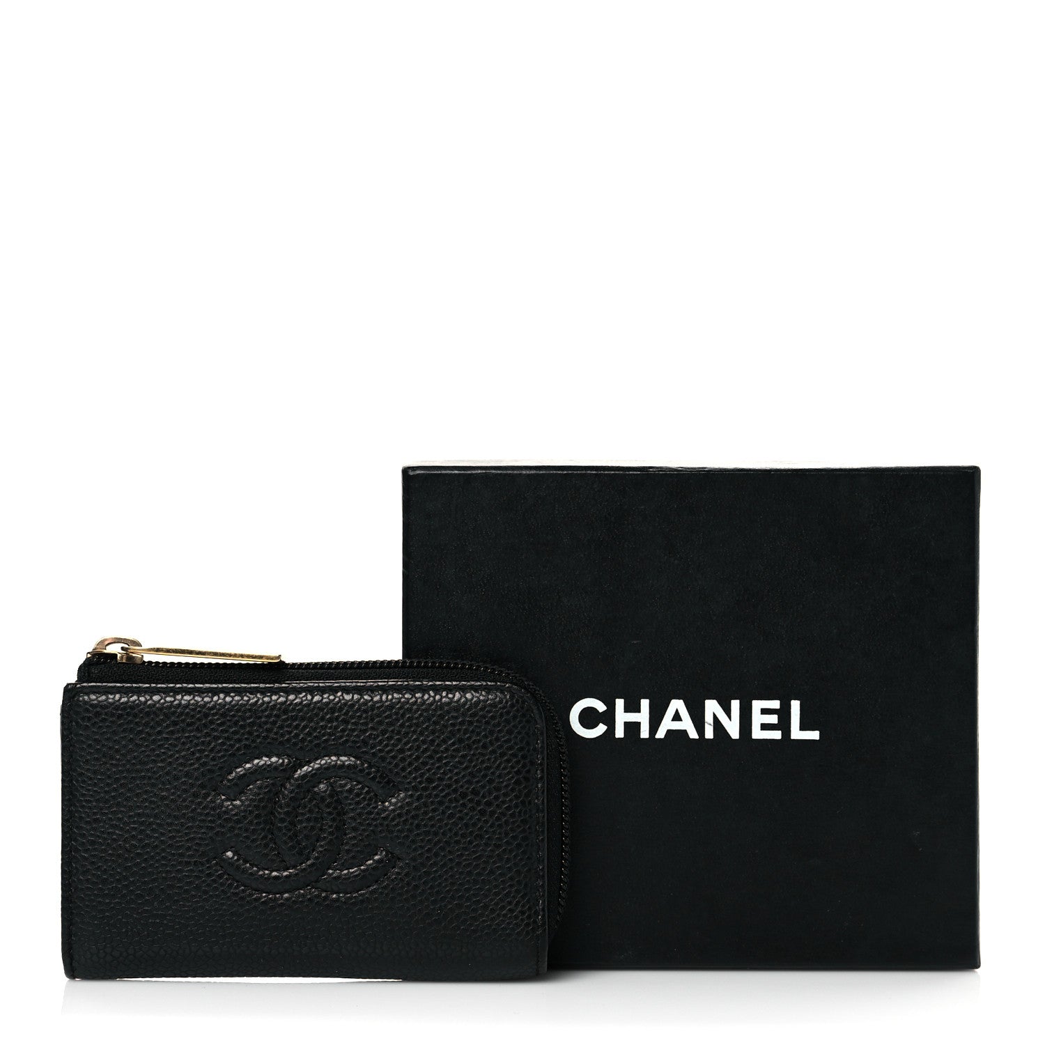 Chanel Caviar CC Key Holder Case Black 11 of 11