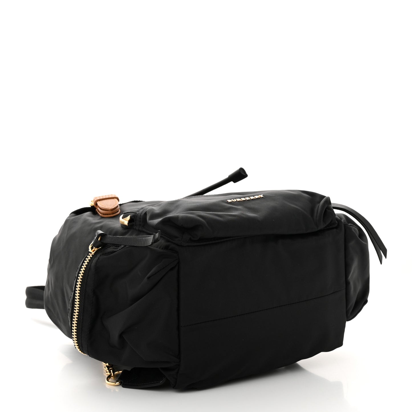 Nylon Large Rucksack Backpack Black