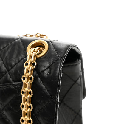 Chanel Aged Calfskin Quilted 2.55 Reissue Mini Flap Black 11 of 11