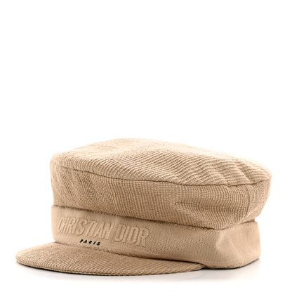 Christian Dior Cotton Baseball Cap 58 Beige 1 of 8