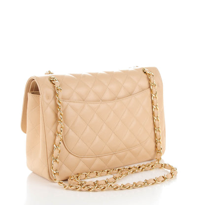 Chanel Caviar Quilted Jumbo Double Flap Beige Clair 3 of 8