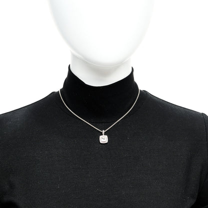 David Yurman Sterling Silver Diamond Whit Topaz 7mm Petite Albion Pendant Necklace 2 of 6