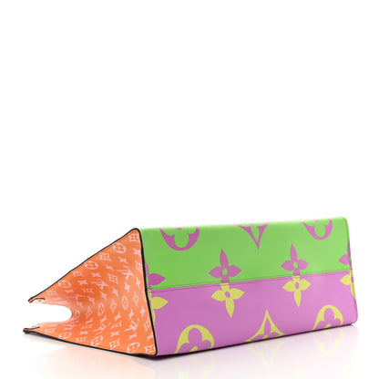 Louis Vuitton Monogram Giant Onthego GM Pink Lilac 4 of 13