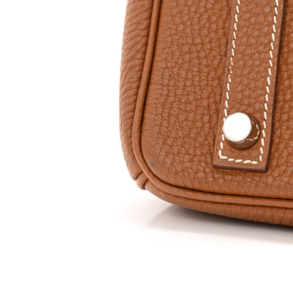Hermes Taurillon Clemence Birkin 30 Gold 13 of 15