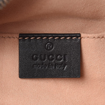Gucci Calfskin Matelasse GG Marmont Belt Bag 85 34 Black 6 of 11